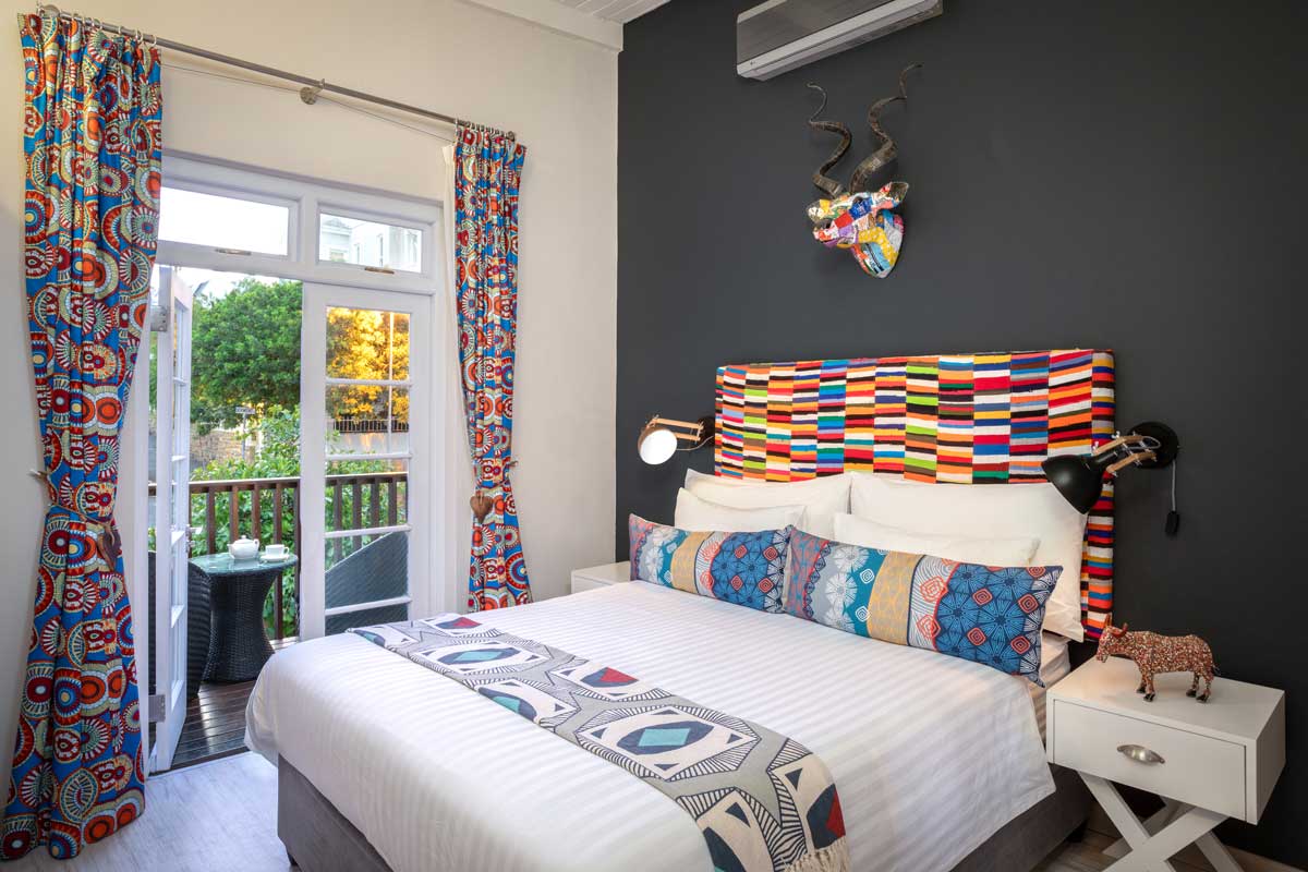 moderne südafrikanische Suite (c)Derwent House Boutique Hotel