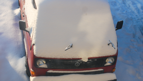 Wenn der Diesel einfriert  Bild: Gottfried Pattermann