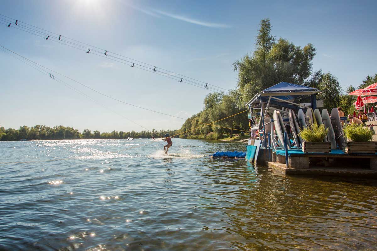 Wasserskianlage Gufisee Gundelfingen  © Fouad Vollmer