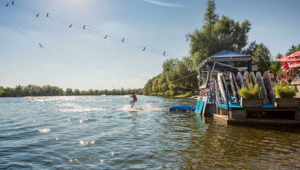 Wasserskianlage Gufisee Gundelfingen  © Fouad Vollmer