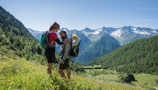 Frischluft für alle im Ahrntaler Familiensommer  Bild: Harald Whisthaler / Tourismusverein Ahrntal