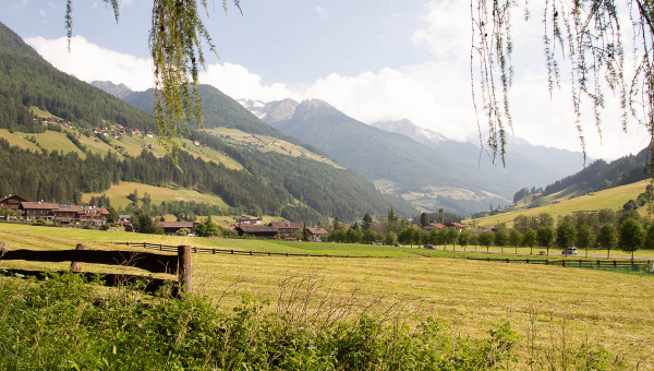 Viel Luft nach oben für Genussradler und Wadlbeißer im Ahrntal  Bild: Gottfried Pattermann