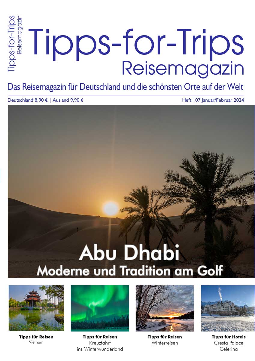Tipps-for-Trips Ausgabe Januar/Februar 2024