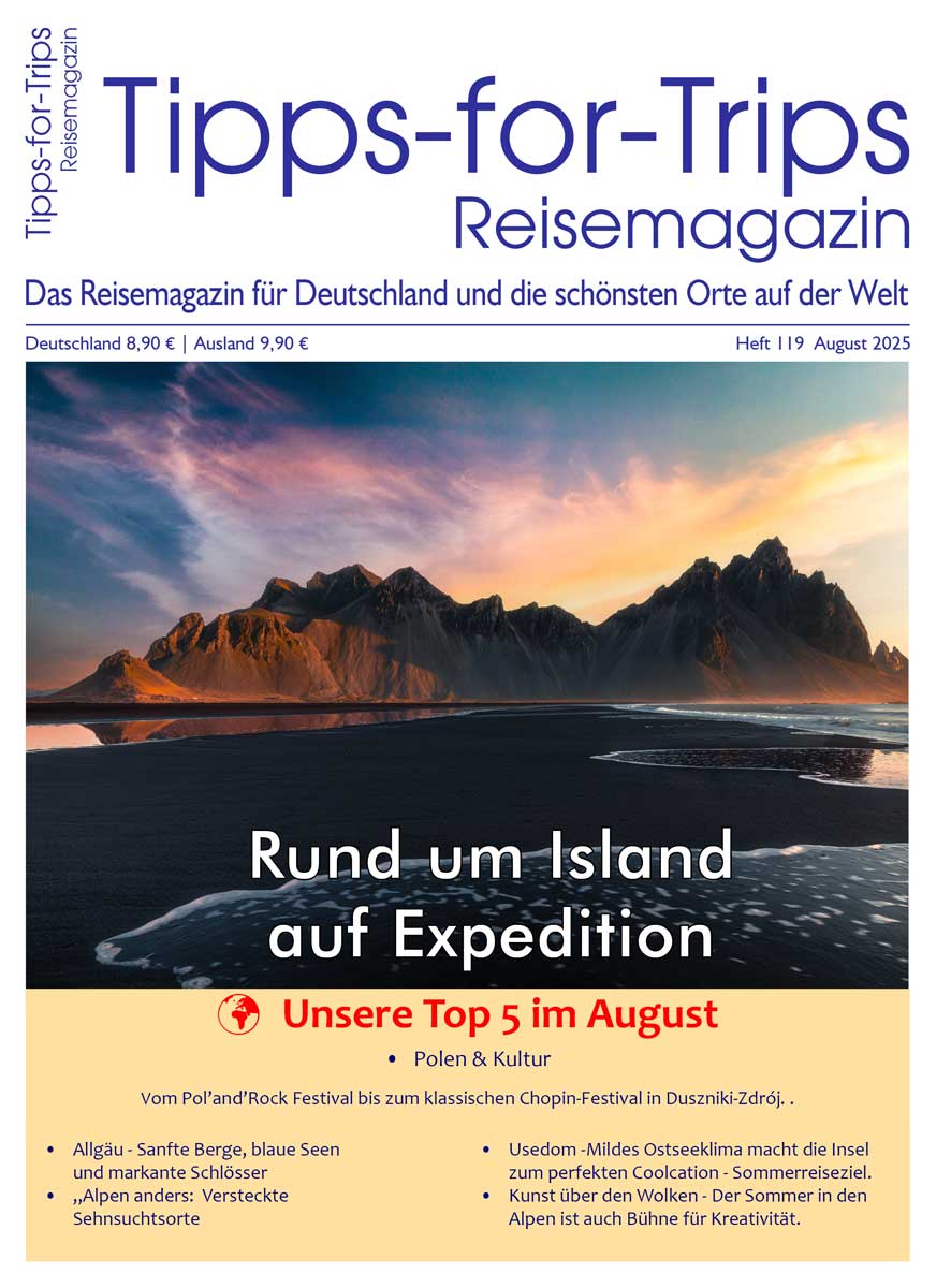 Tipps-for-Trips Ausgabe August 2025