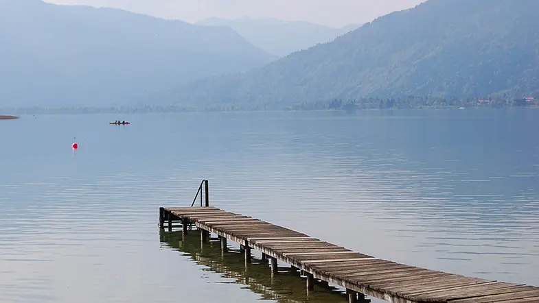 Zur ruhe kommen - Steg am Tegernsee
