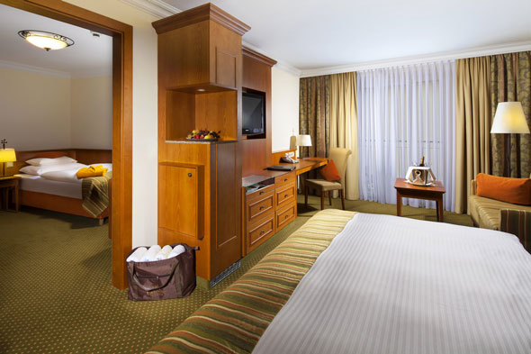 Die Zimmer im Hotel Edelweiss Bild: Hotel