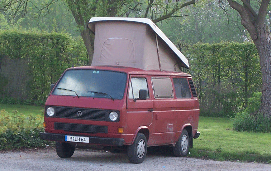 Gut für den Camping-Anfanger: VW-Camper