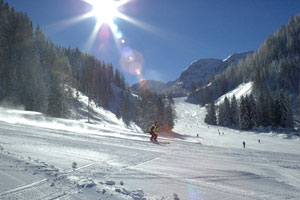 Unterhaltungsprogramm mit Skirennen Bild: Zauchensee
