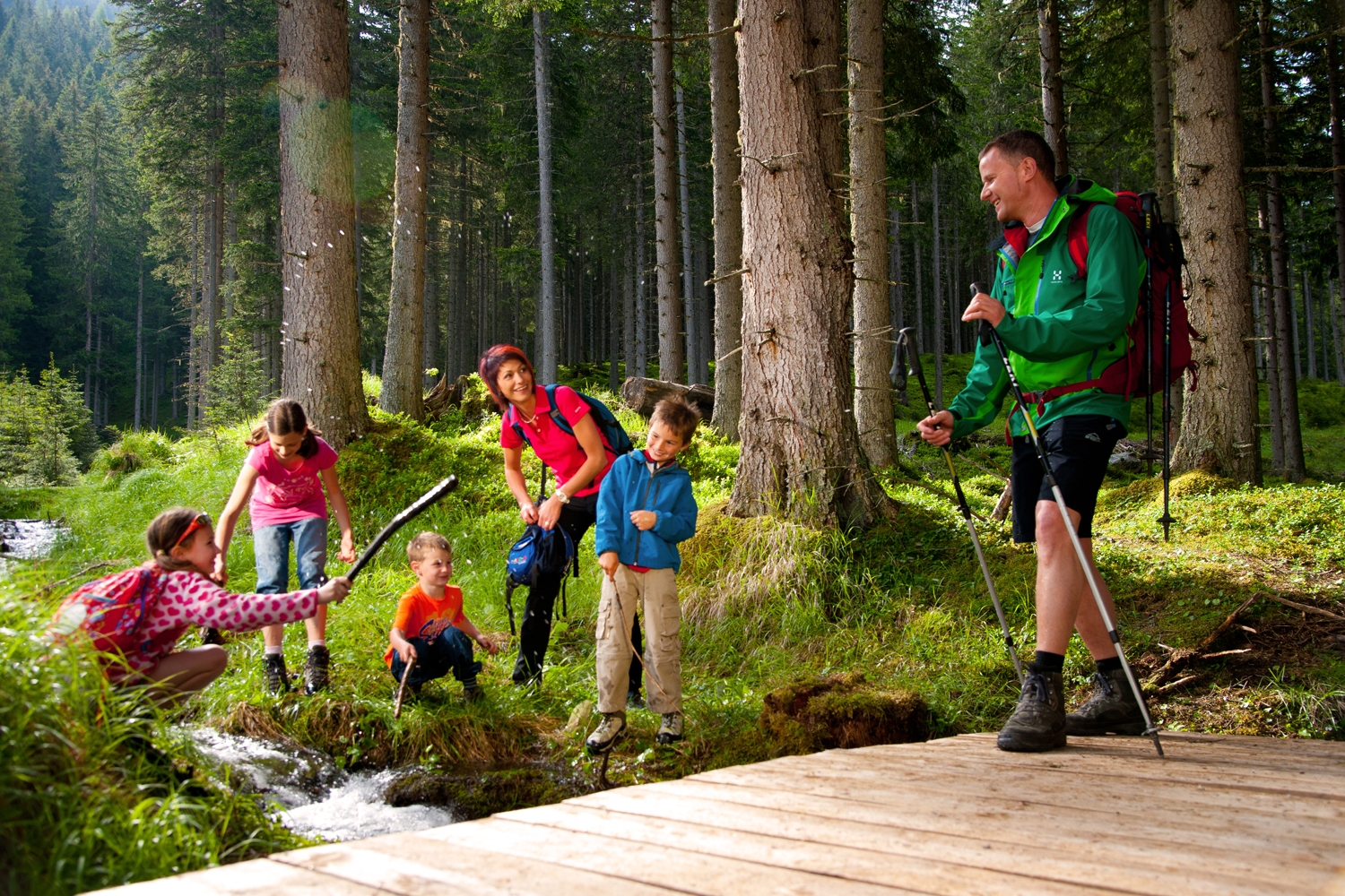 Quellwasser - feine Erfrischung am Wegesrand  	©TVB (Raurisertal)