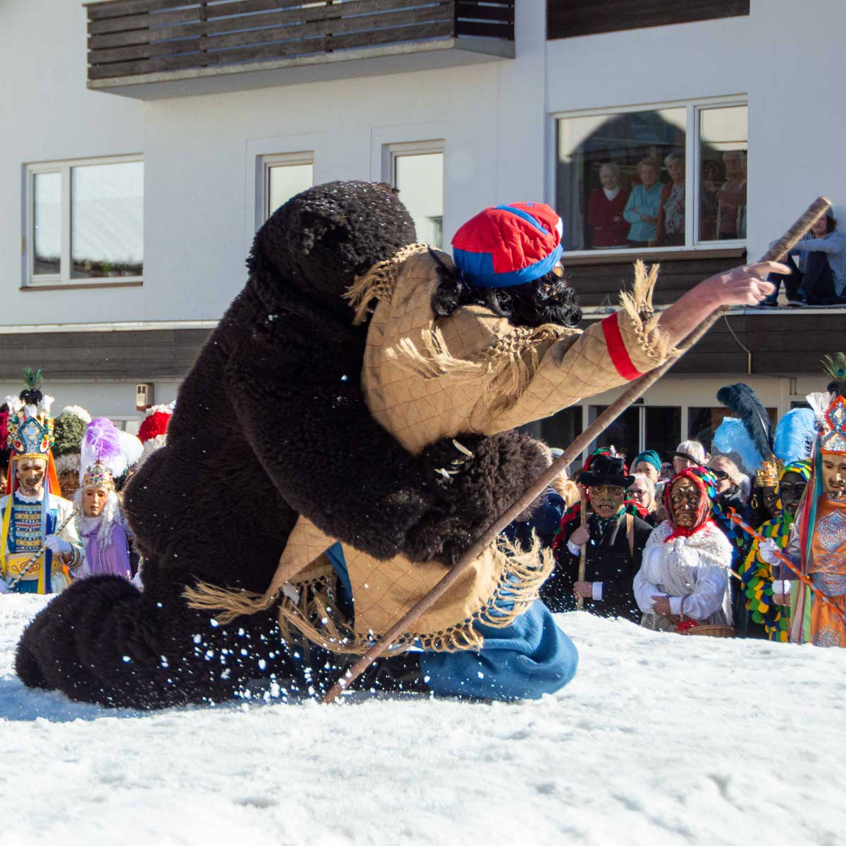 Schellerlauf Nassereith - die Bärengruppe Bild: TippsMedia/Gottfried Pattermann