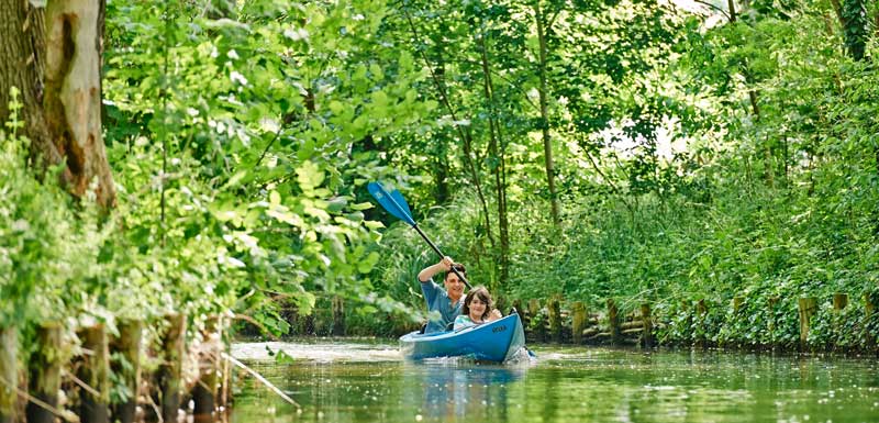 Kinder drehen einen Stummfilm Bild: © Bleiche Resort & Spa 
