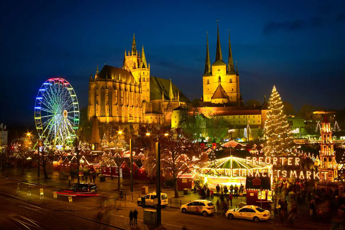 Erfurter Weihnachtsmarkt Bild: Jens-Hauspurg/TTG