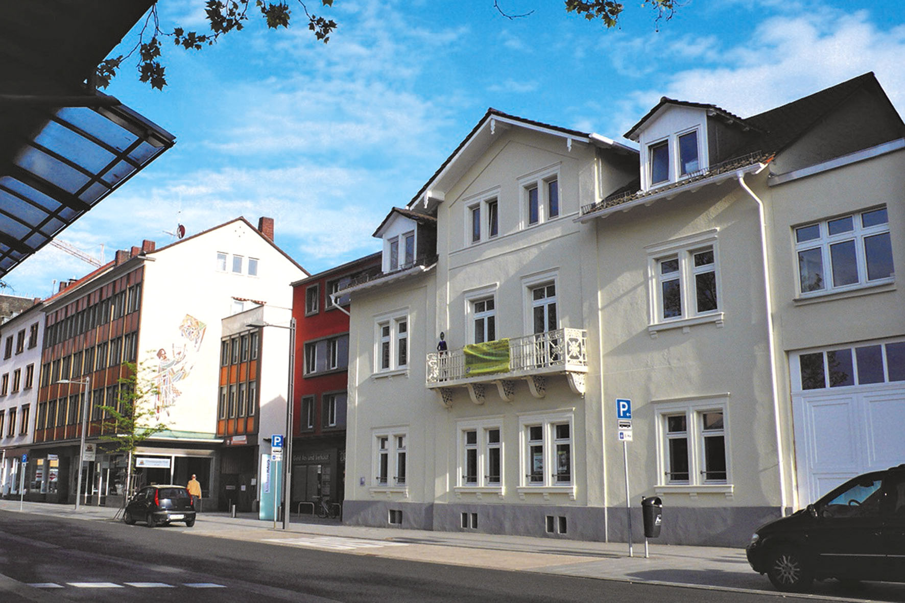 Das Geburtshaus des Malers Ernst Ludwig Kirchner in Aschaffenburg überstand zwei Weltkriege, ohne größeren Schaden zu nehmen. Foto: djd/KirchnerHAUS Aschaffenburg e.V.