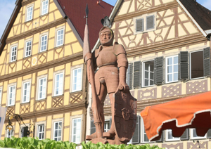 Am Marktplatz Foto: Kurverwaltung Bad Mergentheim
