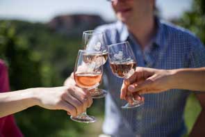 Bei Herbstwanderungen im HeilbronnerLand dreht sich alles um den Wein. Foto: djd/Touristikgemeinschaft HeilbronnerLand