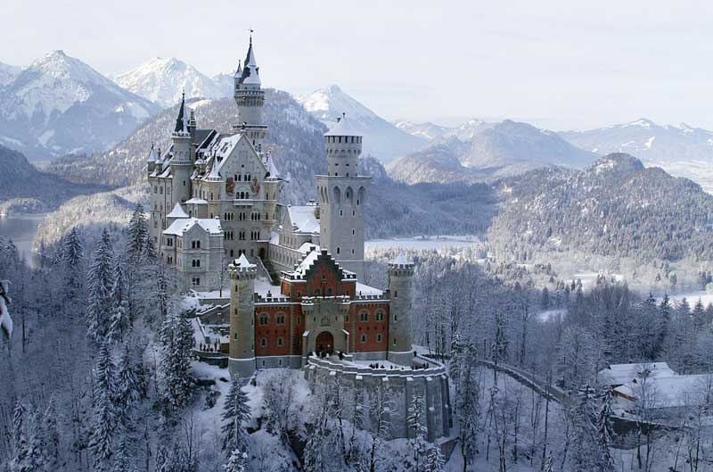 Schwangau - Winterzauber am Schloss Neuschwanstein Bild Tourist Information Schwangau/pfister