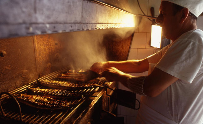 An der Adria ist der Aal los Bild: Archivio Fotografico Provincia Ferrara